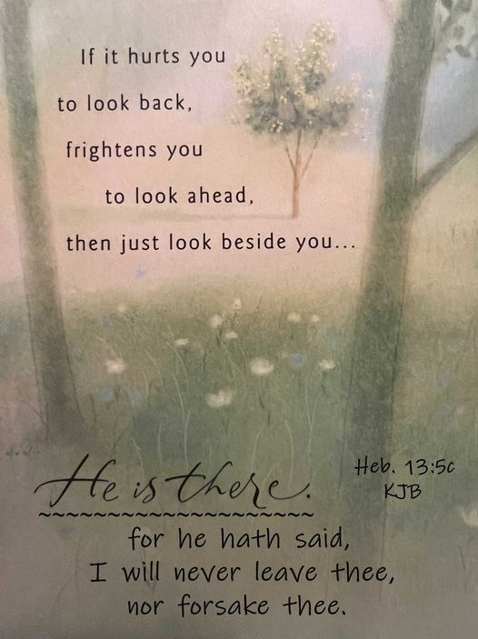 Look Beside You... He is There